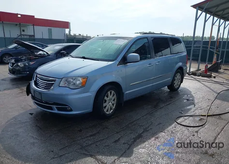 2016 Chrysler Town & Country Touring из США, поврежденный, VIN 2C4RC1BG4GR268693